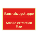 Rauchabzugsklappe - Smoke extraction flap