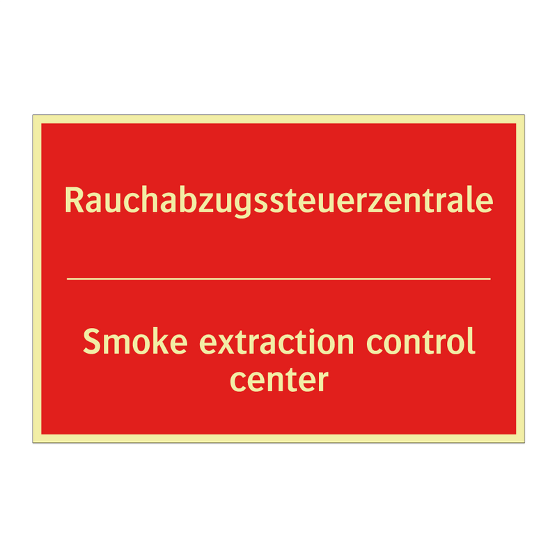 Rauchabzugssteuerzentrale - Smoke extraction control center/.../
