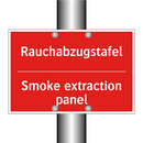 Rauchabzugstafel - Smoke extraction panel