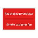 Rauchabzugsventilator - Smoke extractor fan