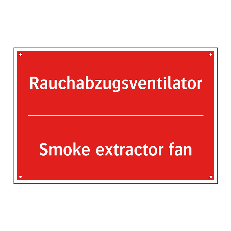 Rauchabzugsventilator - Smoke extractor fan