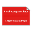 Rauchabzugsventilator - Smoke extractor fan