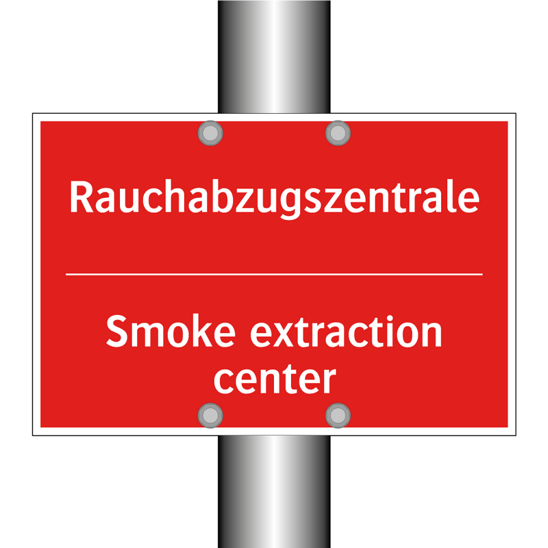 Rauchabzugszentrale - Smoke extraction center