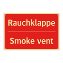 Rauchklappe - Smoke vent