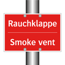 Rauchklappe - Smoke vent