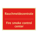 Rauchmeldezentrale - Fire smoke control center