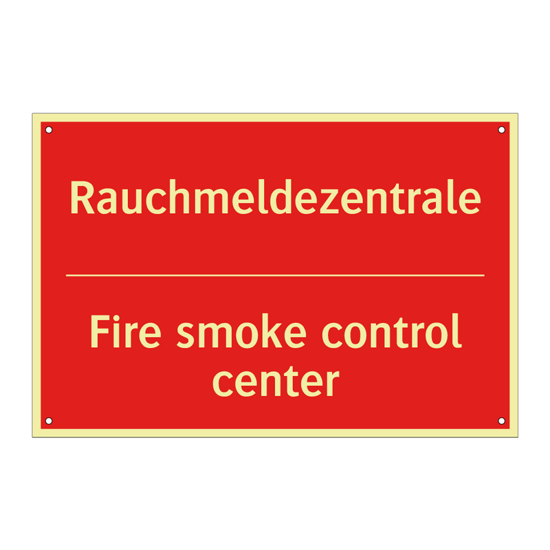 Rauchmeldezentrale - Fire smoke control center