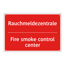 Rauchmeldezentrale - Fire smoke control center