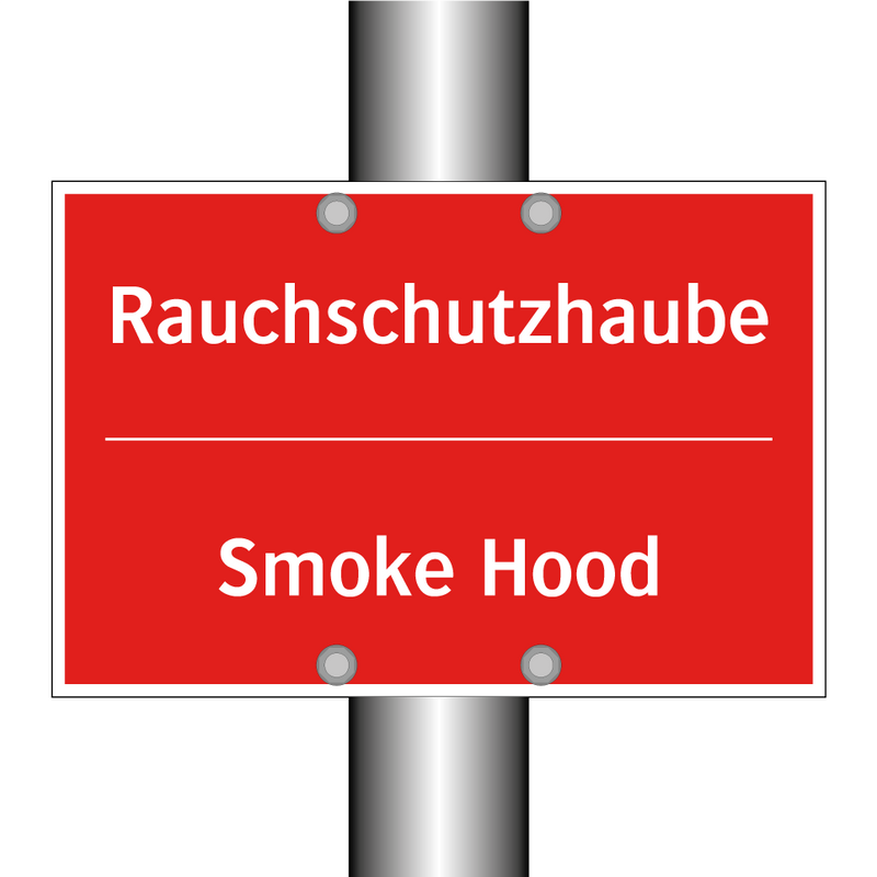 Rauchschutzhaube - Smoke Hood