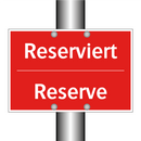 Reserviert - Reserve