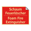 Schaum Feuerlöscher - Foam Fire Extinguisher
