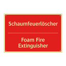 Schaumfeuerlöscher - Foam Fire Extinguisher