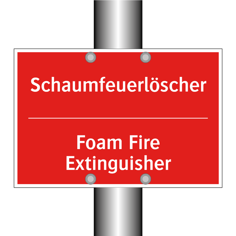 Schaumfeuerlöscher - Foam Fire Extinguisher