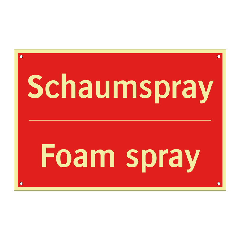 Schaumspray - Foam spray