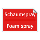 Schaumspray - Foam spray