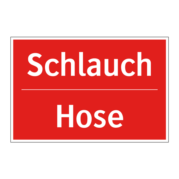 Schlauch - Hose