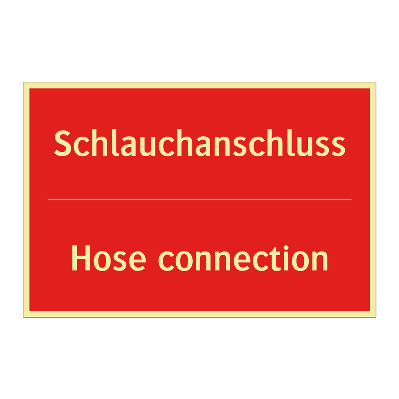 Schlauchanschluss - Hose connection