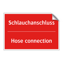 Schlauchanschluss - Hose connection