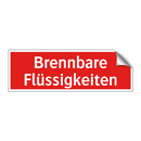 Brennbare Flüssigkeiten