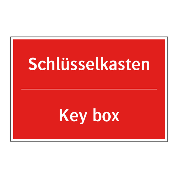 Schlüsselkasten - Key box