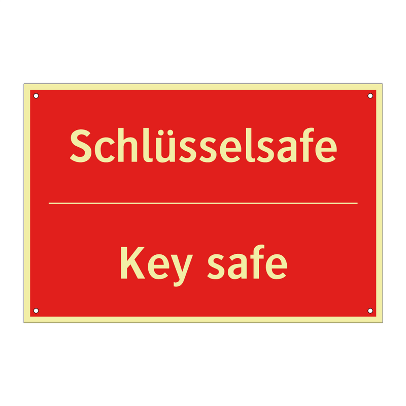 Schlüsselsafe - Key safe