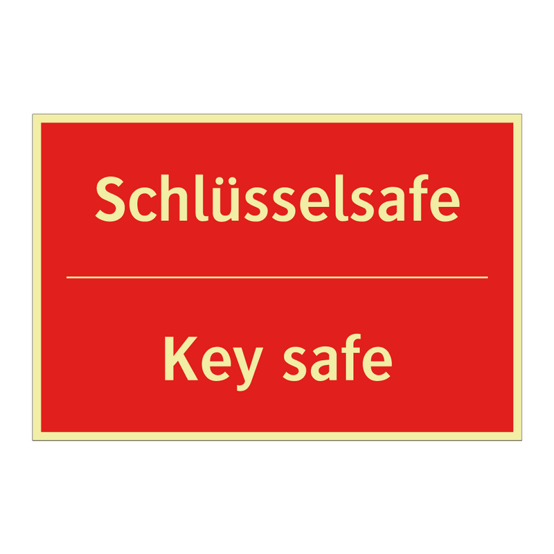 Schlüsselsafe - Key safe