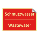 Schmutzwasser - Wastewater