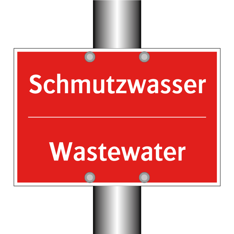 Schmutzwasser - Wastewater