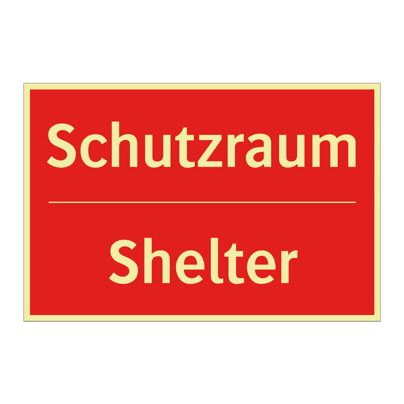 Schutzraum - Shelter