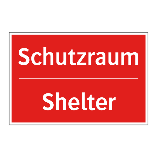 Schutzraum - Shelter