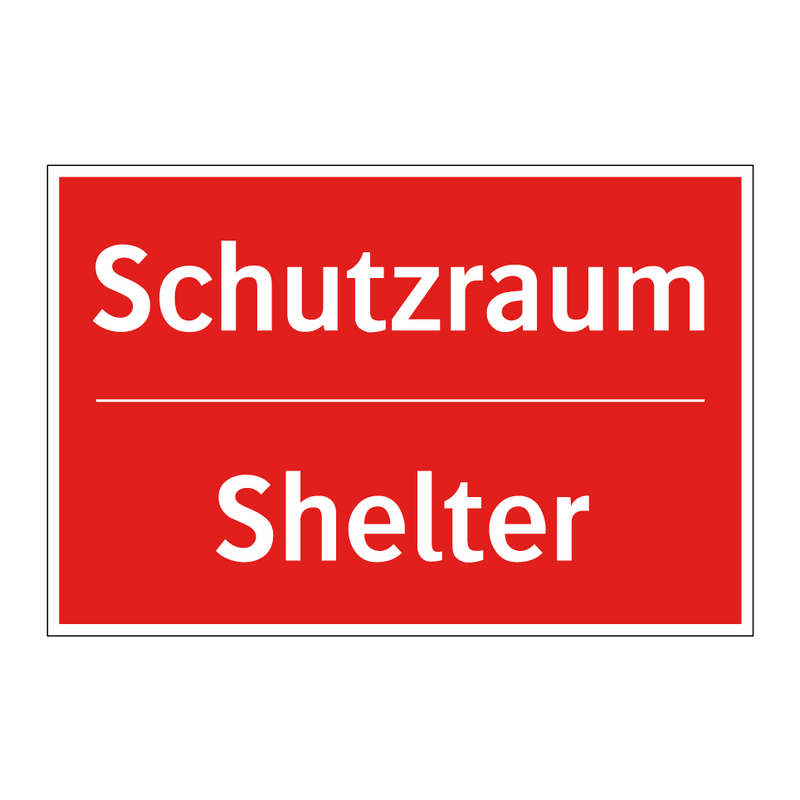 Schutzraum - Shelter