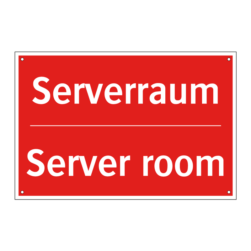 Serverraum - Server room