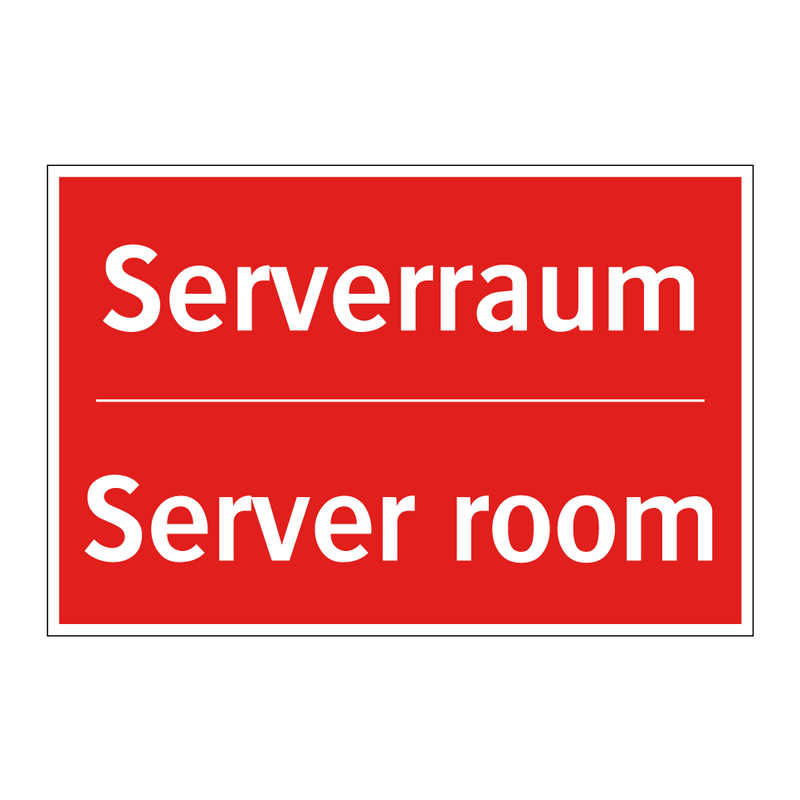 Serverraum - Server room
