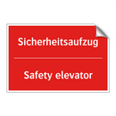 Sicherheitsaufzug - Safety elevator