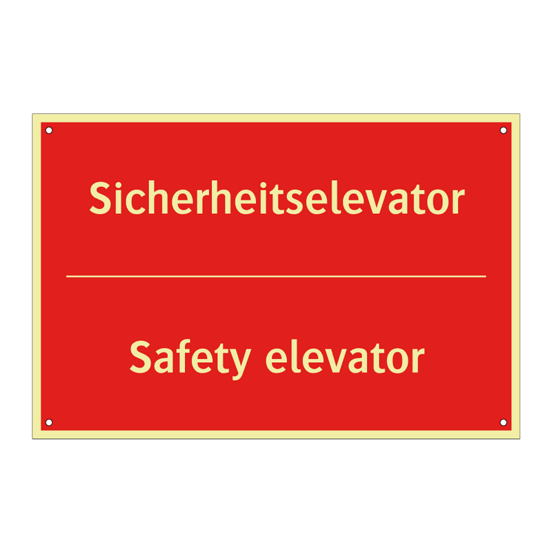 Sicherheitselevator - Safety elevator