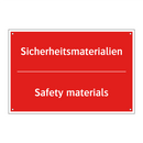 Sicherheitsmaterialien - Safety materials