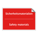 Sicherheitsmaterialien - Safety materials