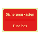 Sicherungskasten - Fuse box