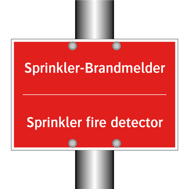 Sprinkler-Brandmelder - Sprinkler fire detector