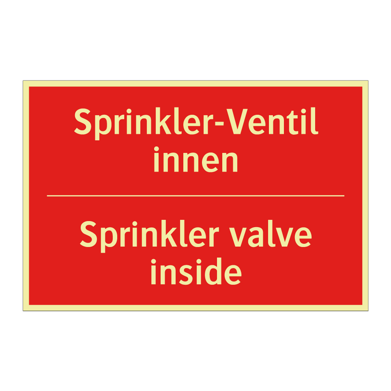 Sprinkler-Ventil innen - Sprinkler valve inside