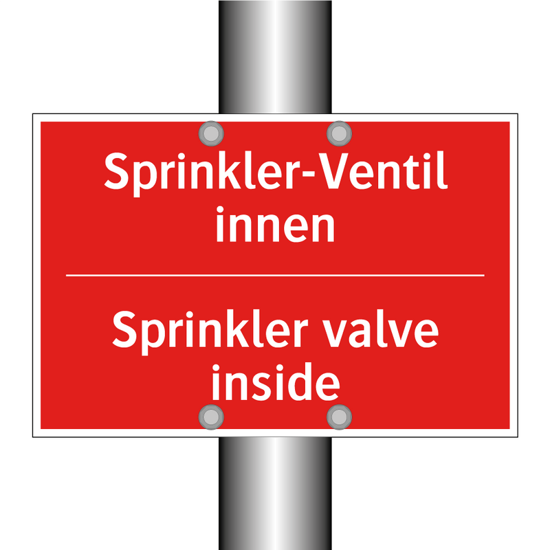 Sprinkler-Ventil innen - Sprinkler valve inside