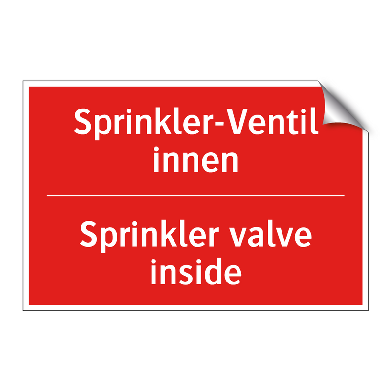 Sprinkler-Ventil innen - Sprinkler valve inside