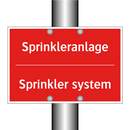 Sprinkleranlage - Sprinkler system