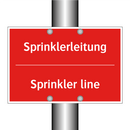 Sprinklerleitung - Sprinkler line
