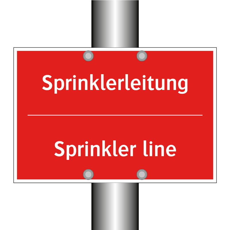 Sprinklerleitung - Sprinkler line