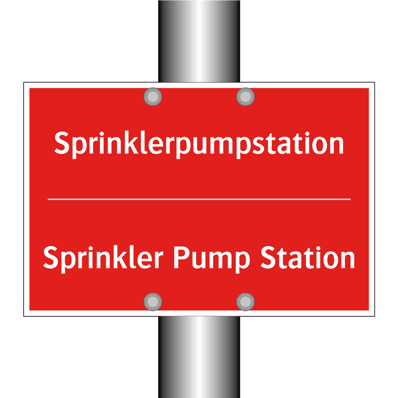 Sprinklerpumpstation - Sprinkler Pump Station