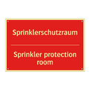 Sprinklerschutzraum - Sprinkler protection room