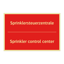 Sprinklersteuerzentrale - Sprinkler control center