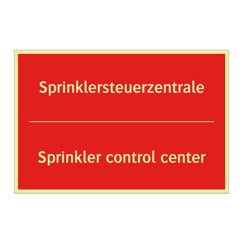 Sprinklersteuerzentrale - Sprinkler control center