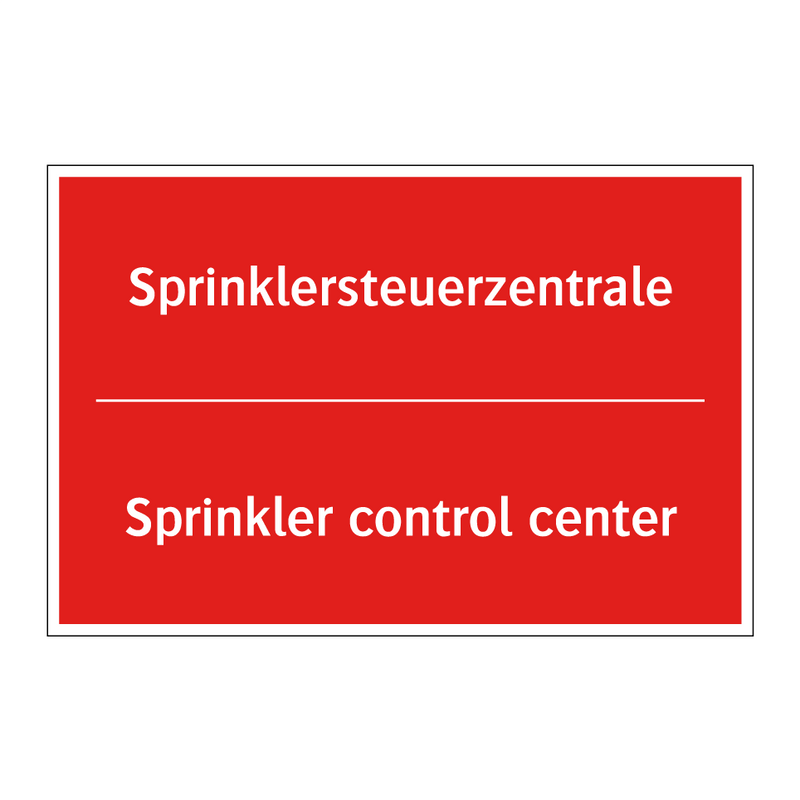 Sprinklersteuerzentrale - Sprinkler control center